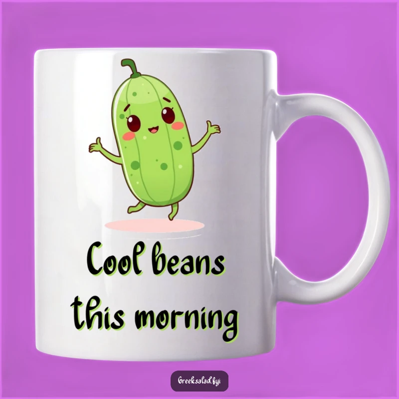 Funny Cucumber Dance Mug: A Hilarious Jiggle for Your Morning Coffee