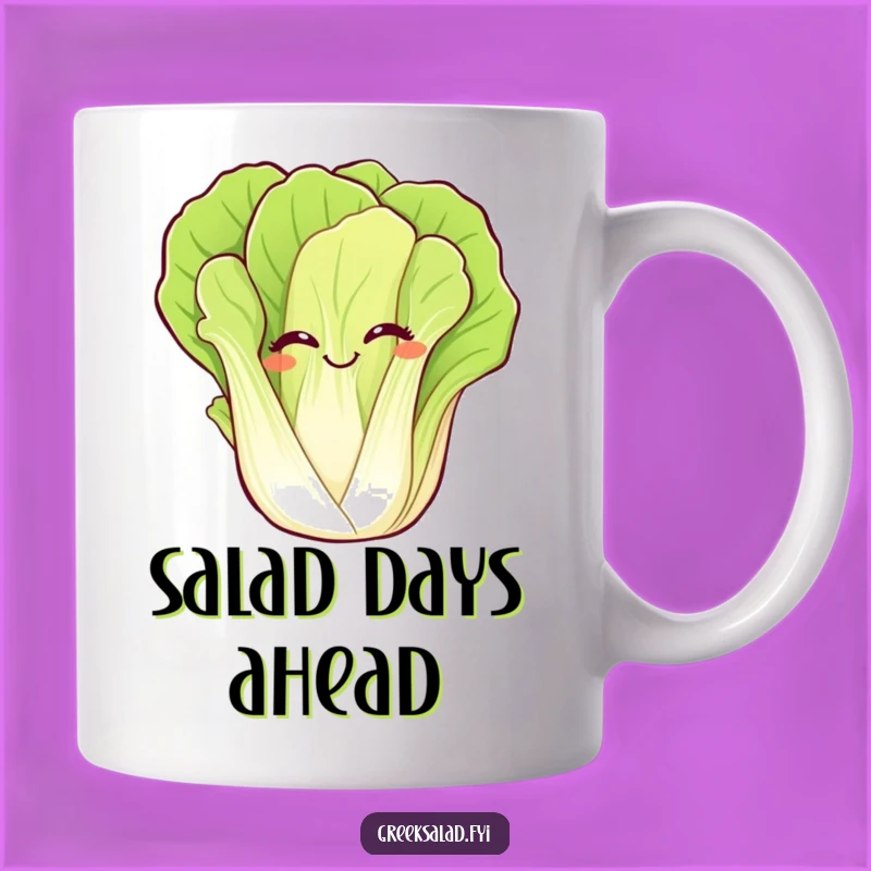 Funny Giggling Romaine Lettuce Mug: A Hilarious Veggie Gift for Salad Lovers
