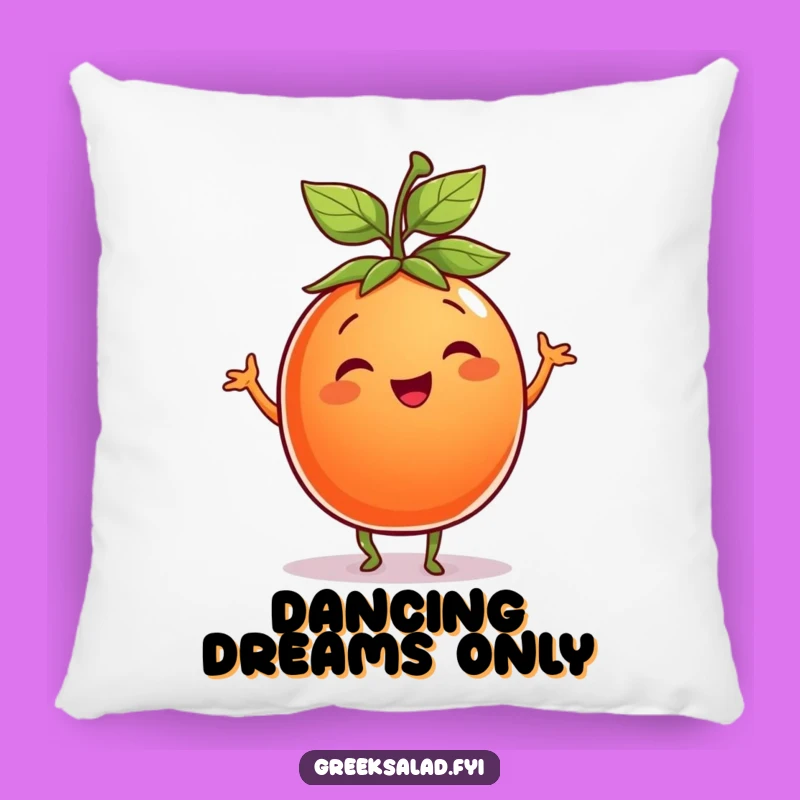 Funny Tomato Pillow: Snuggle Up with a Dancing Veggie!