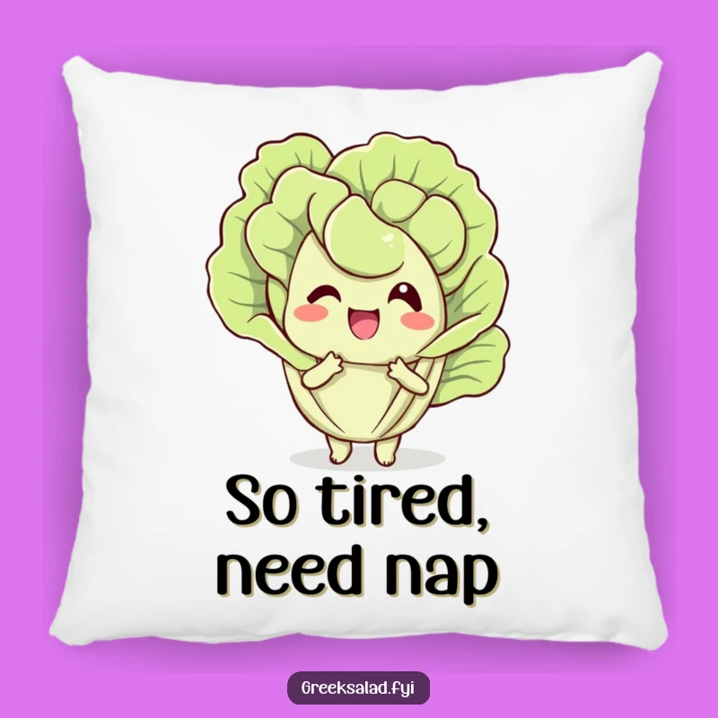 Funny Lettuce Leaf Pillow - Comfy Fanning Veggie Cushion, Perfect Funny Gift