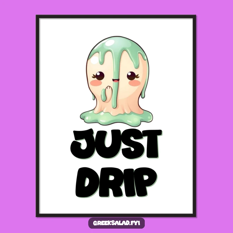 Funny Balsamic Glaze Digital Art: Instant Gourmet Drips for Your Space