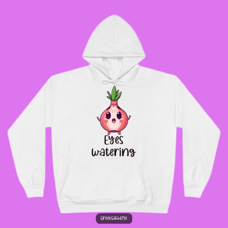 Funny Surprised Onion Hoodie: Cozy Shock Absorber, Perfect Humorous Gift