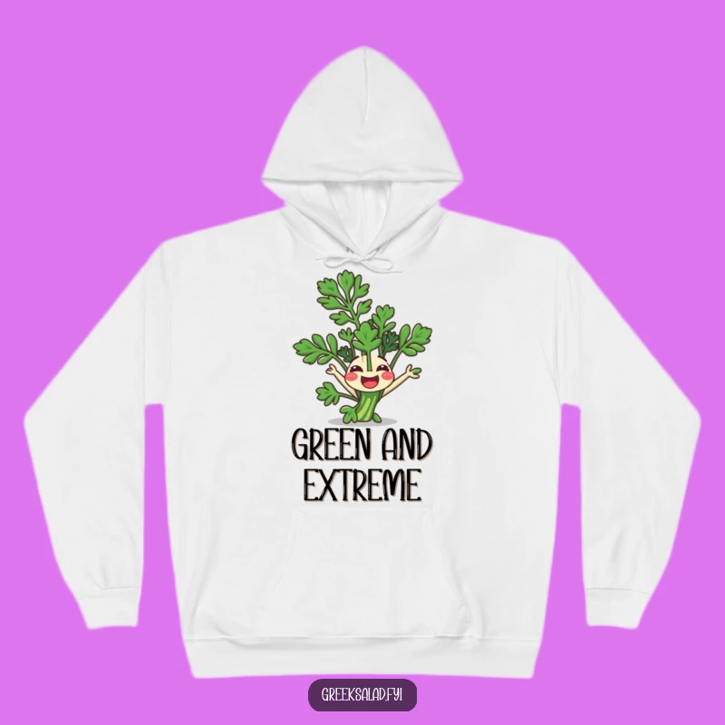 Funny Hoodie: Cozy Up with a Somersaulting Parsley