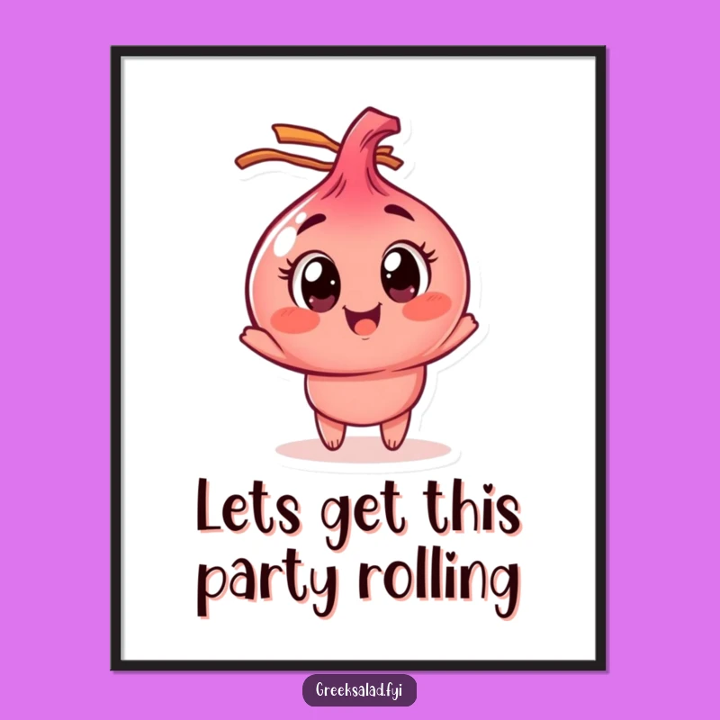 Funny Free Printable Onion Wall Art: Quirky Downloadable Decor for Your Home