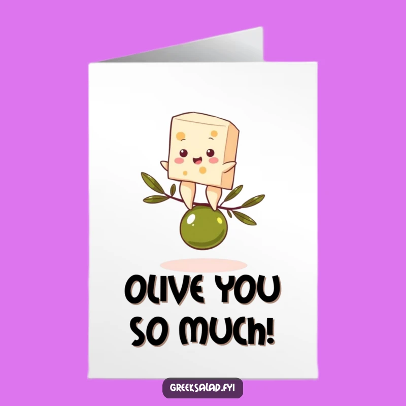 Free Printable Thank You Card: Balanced Feta, Funny Downloadable Gratitude