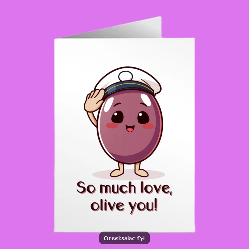 Free Printable Funny Olive Sailor Thank You Card - A Maritime Downloadable Gift!